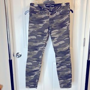 Express Jeans army fatigue pants